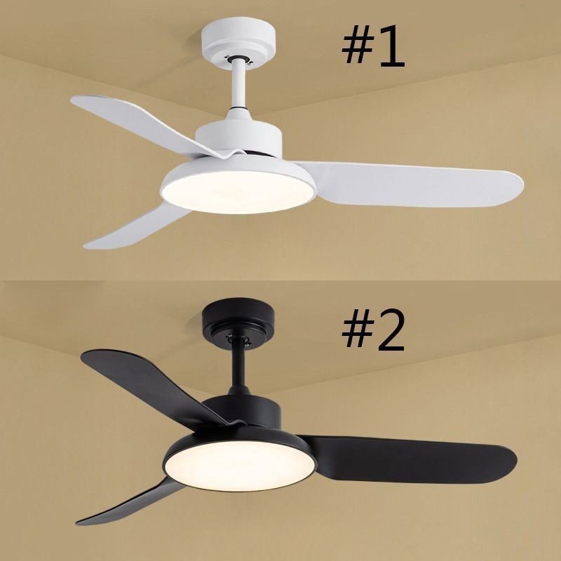 Invertorová lampa do ventilátora Moderná minimalistická lampa do stropného ventilátora
