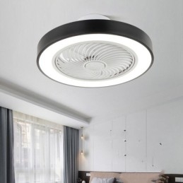 Moderné stropné ventilátorové svietidlá s diaľkovým ovládaním akrylové okrúhle stropné svietidlo