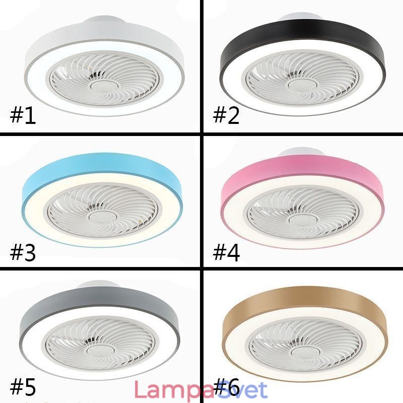 Moderné stropné ventilátorové svietidlá s diaľkovým ovládaním akrylové okrúhle stropné svietidlo