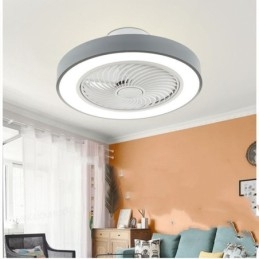 Moderné stropné ventilátorové svietidlá s diaľkovým ovládaním akrylové okrúhle stropné svietidlo