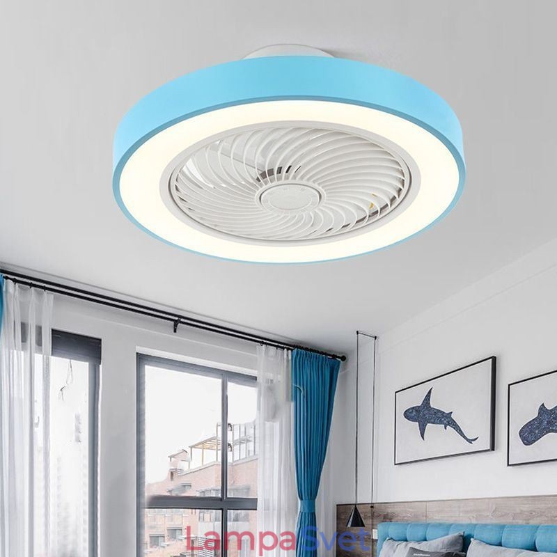Moderné stropné ventilátorové svietidlá s diaľkovým ovládaním akrylové okrúhle stropné svietidlo