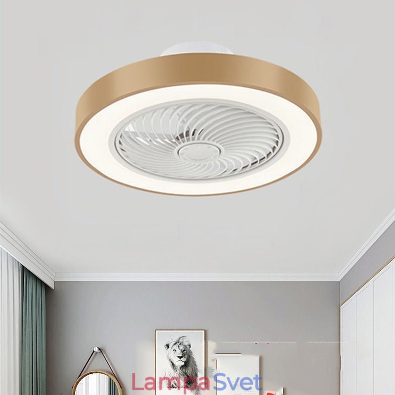 Moderné stropné ventilátorové svietidlá s diaľkovým ovládaním akrylové okrúhle stropné svietidlo