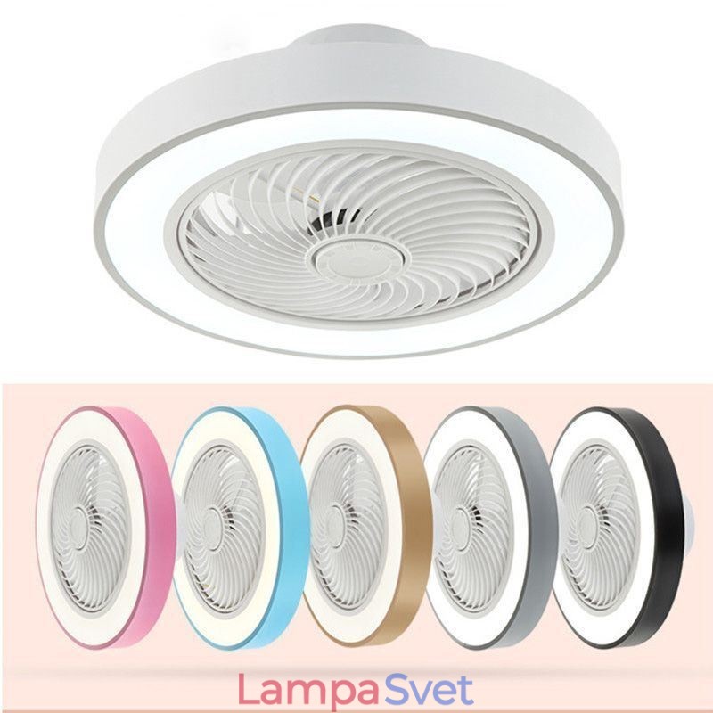 Moderné stropné ventilátorové svietidlá s diaľkovým ovládaním akrylové okrúhle stropné svietidlo
