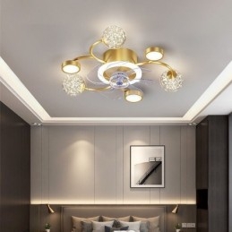 Creative Fan Ceiling Light Stropný luster