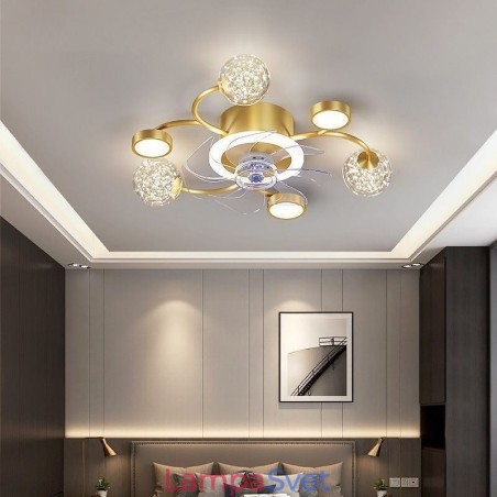 Creative Fan Ceiling Light Stropný luster Creative Fan Ceiling Light Stropný luster