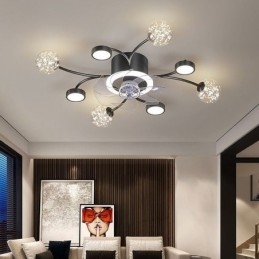 Creative Fan Ceiling Light Stropný luster