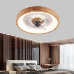 Moderný invertorový stropný ventilátor so svetlami Diaľkové ovládanie stropného svetla lampa ventilátora