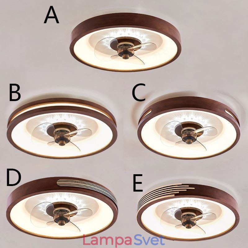 Moderné invertorové svietidlá stropného ventilátora Diaľkové ovládanie stropného osvetlenia Svietidlo ventilátora