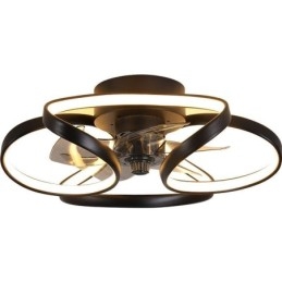 Jedinečný stropný ventilátor a ľahký moderný stropný ventilátor so svetlami