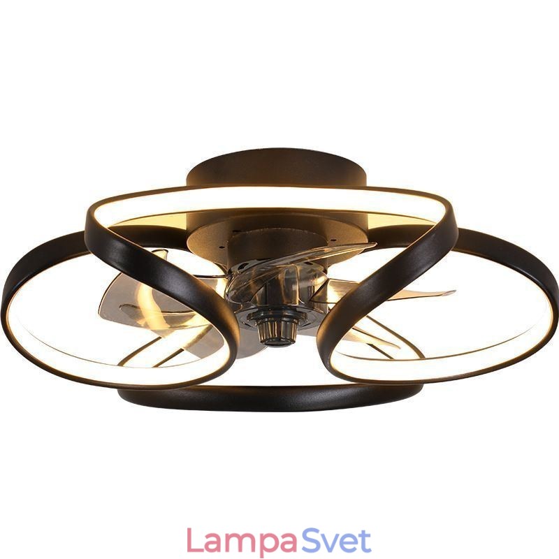Jedinečný stropný ventilátor a ľahký moderný stropný ventilátor so svetlami