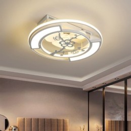 Stropné ventilátory v európskom štýle so svetlom
