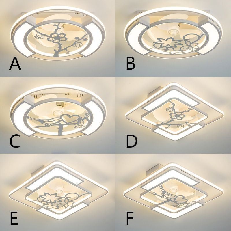Stropné ventilátory v európskom štýle so svetlom