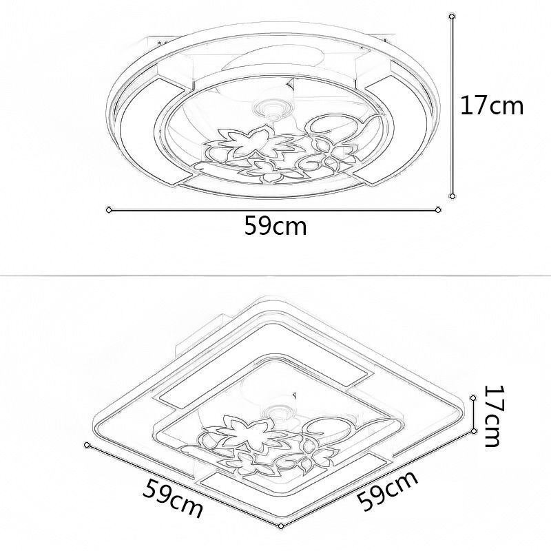 Stropné ventilátory v európskom štýle so svetlom