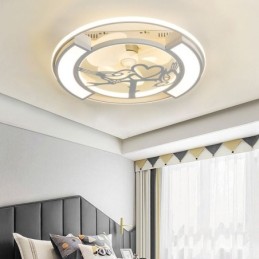 Stropné ventilátory v európskom štýle so svetlom