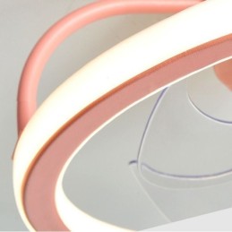 Kreatívna detská stropná lampa s farebným stropným ventilátorom