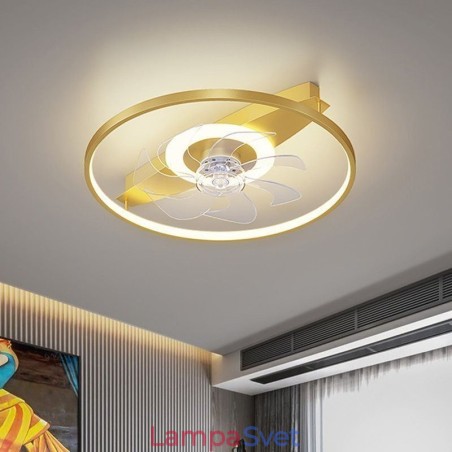 Moderný stropný ventilátor so svetlami na diaľkové ovládanie Moderný stropný ventilátor so svetlami na diaľkové ovládanie