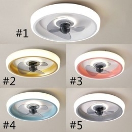Moderný stropný ventilátor so svetlami Stropný ventilátor na diaľkové ovládanie