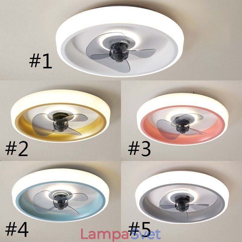Moderný stropný ventilátor so svetlami Stropný ventilátor na diaľkové ovládanie