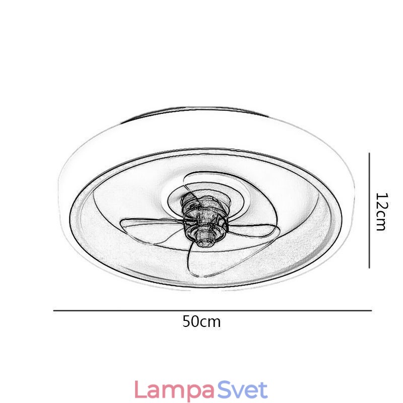 Moderný stropný ventilátor so svetlami Stropný ventilátor na diaľkové ovládanie