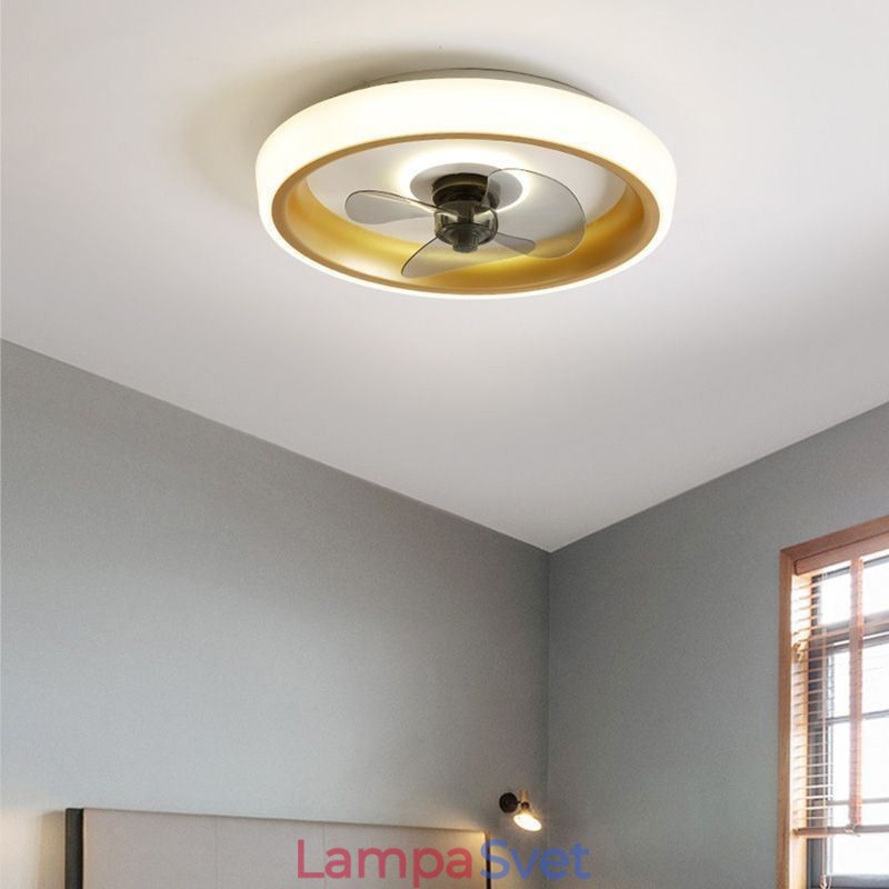 Moderný stropný ventilátor so svetlami Stropný ventilátor na diaľkové ovládanie
