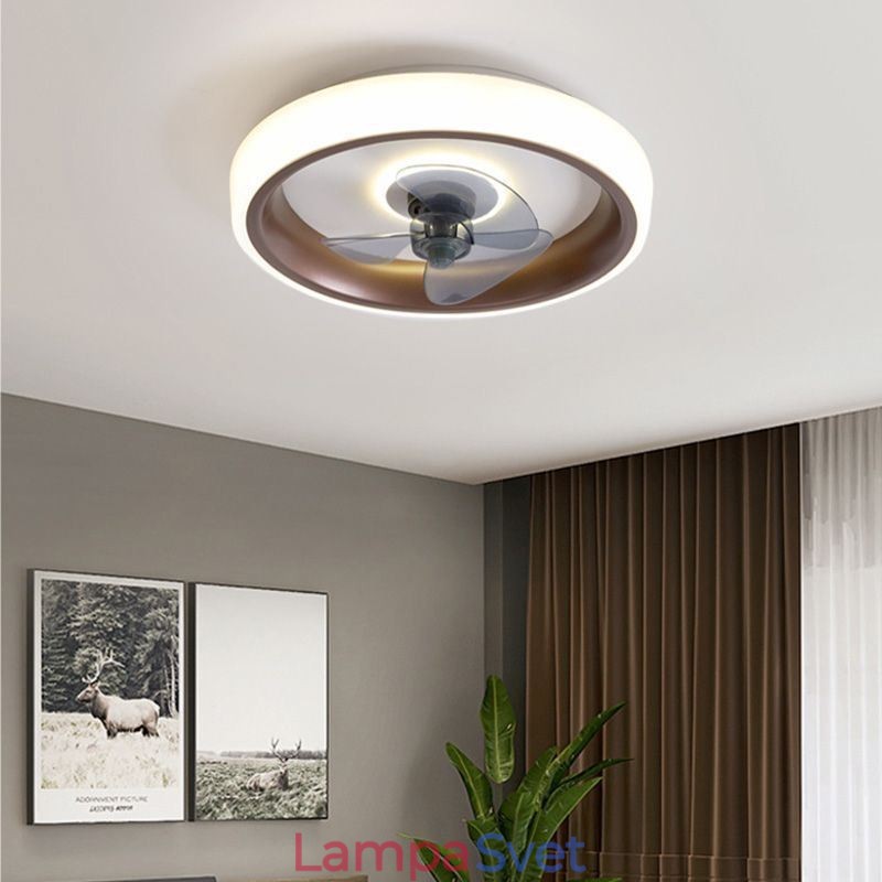 Moderný stropný ventilátor so svetlami Stropný ventilátor na diaľkové ovládanie