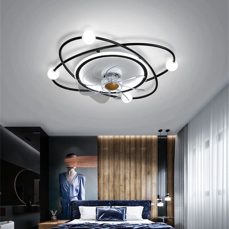 Moderné stropné ventilátory Vnútorné osvetlenie Jedáleň