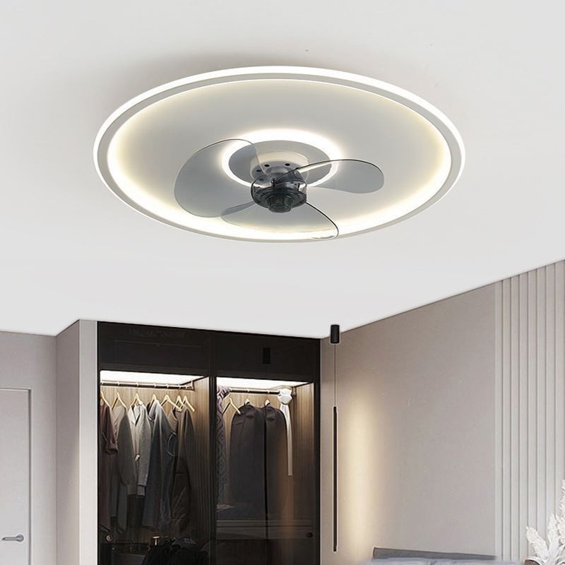 Macaron Stropný ventilátor Light Diaľkové ovládanie Decor Ventilateur