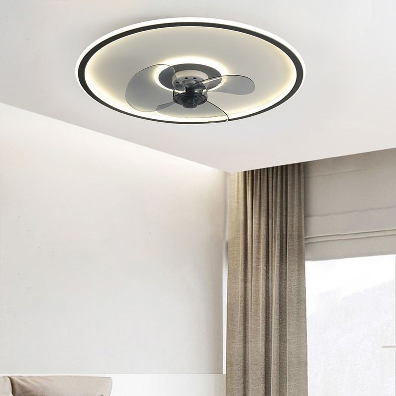 Macaron Stropný ventilátor Light Diaľkové ovládanie Decor Ventilateur