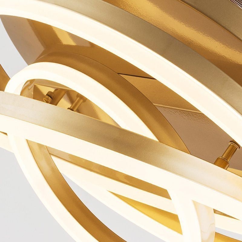 Kreatívny invertorový ventilátor Luster Ventilátor Svetlo