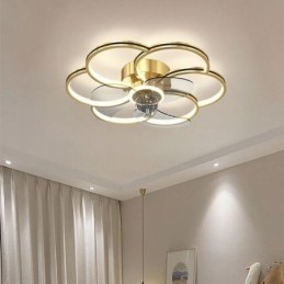 Stropné ventilátory so svetlami luster Ventilateur