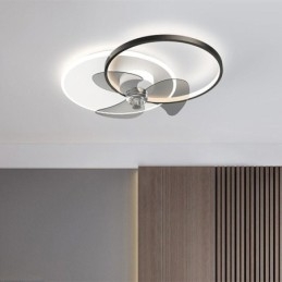 Lampa stropného ventilátora Moderné svietidlá v štýle Art Deco