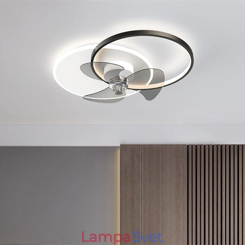 Lampa stropného ventilátora Moderné svietidlá v štýle Art Deco