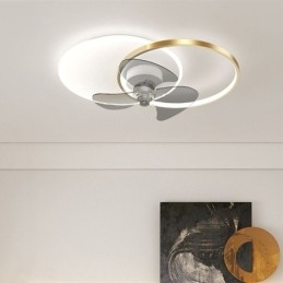 Lampa stropného ventilátora Moderné svietidlá v štýle Art Deco