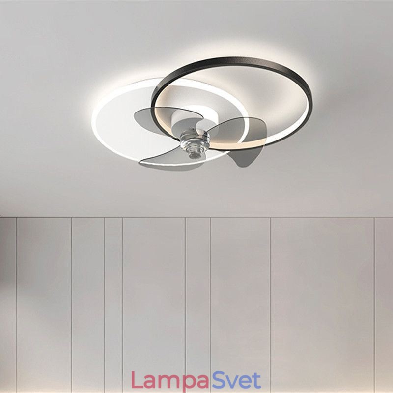 Lampa stropného ventilátora Moderné svietidlá v štýle Art Deco