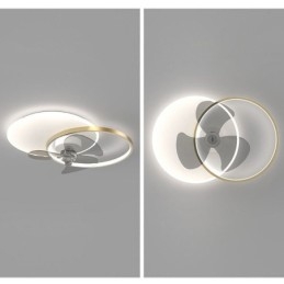Lampa stropného ventilátora Moderné svietidlá v štýle Art Deco