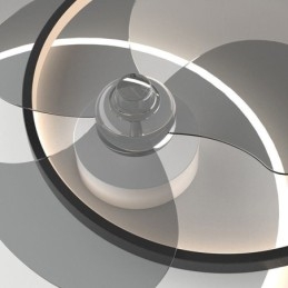 Lampa stropného ventilátora Moderné svietidlá v štýle Art Deco