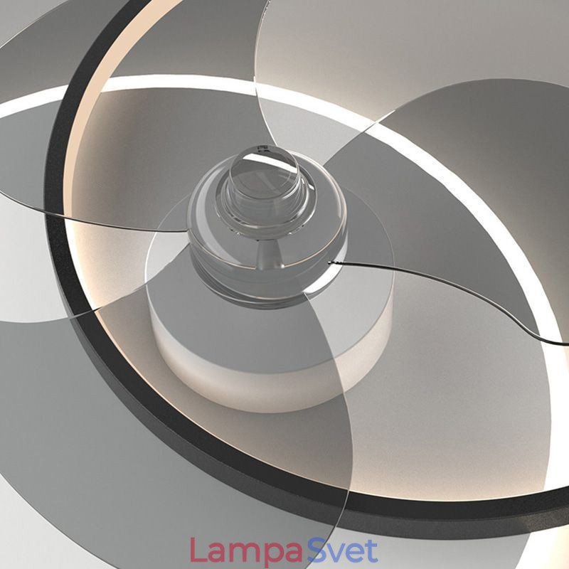 Lampa stropného ventilátora Moderné svietidlá v štýle Art Deco