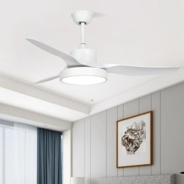 Stropný ventilátor s 3 lopatkami na diaľkové ovládanie
