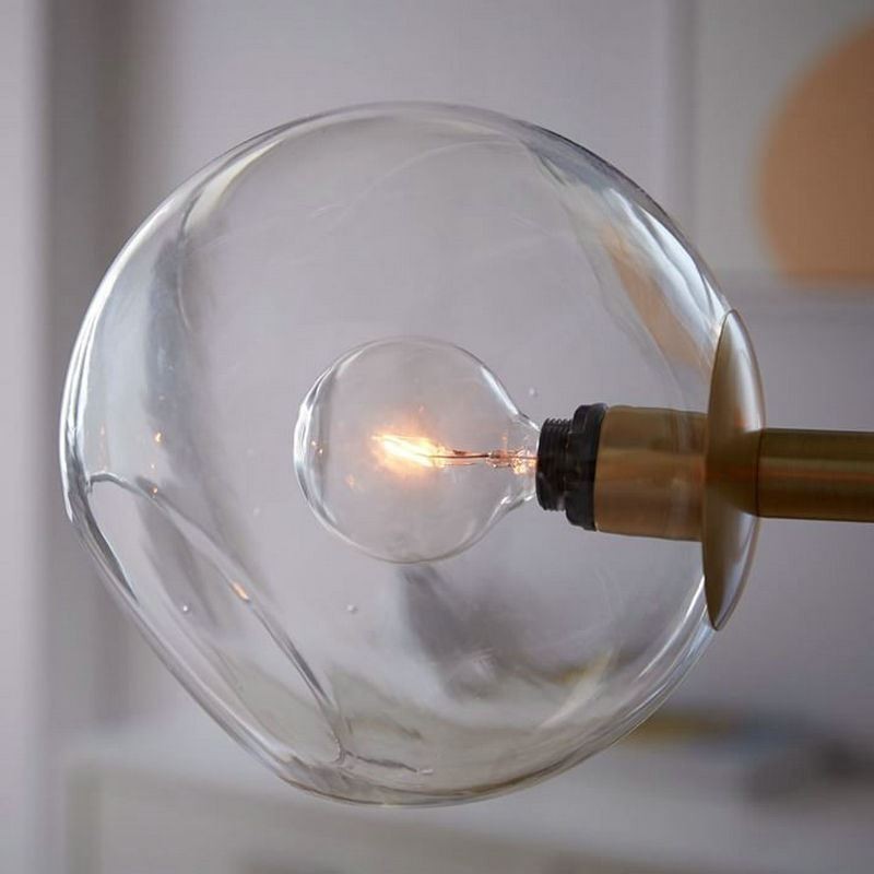 Súčasná závesná lampa Magic Bean Simple s 8 svetlami
