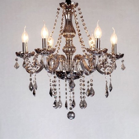 Elegantný krištáľový luster v európskom štýle sklenené závesné svietidlo Elegantný krištáľový luster v európskom štýle sklenené závesné svietidlo