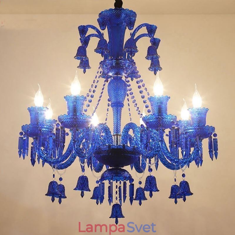 Krištáľové stropné svietidlo Európsky luster Ring Bells Pendant Light