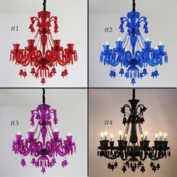 Krištáľové stropné svietidlo Európsky luster Ring Bells Pendant Light