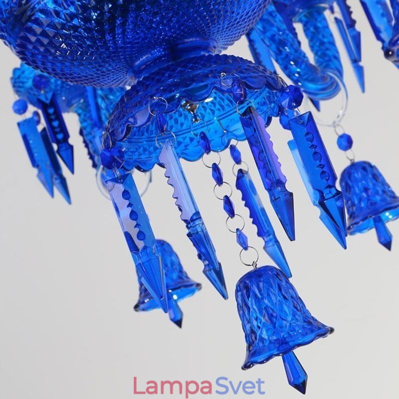 Krištáľové stropné svietidlo Európsky luster Ring Bells Pendant Light