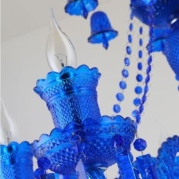 Krištáľové stropné svietidlo Európsky luster Ring Bells Pendant Light