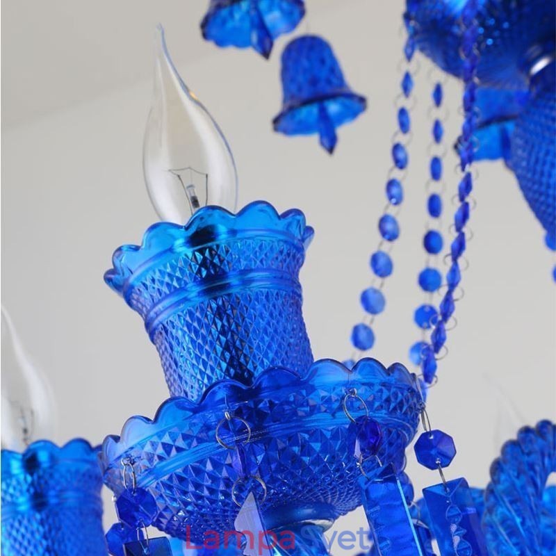 Krištáľové stropné svietidlo Európsky luster Ring Bells Pendant Light