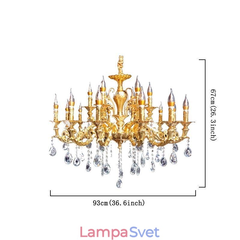 Krištáľový luster Moderné Luxusné Stropné svietidlá Dekorácia domáceho osvetlenia Svetlo