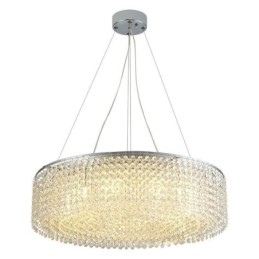 Moderný krištáľový luster Európska luxusná dekoratívna stropná lampa s 12 svetlami