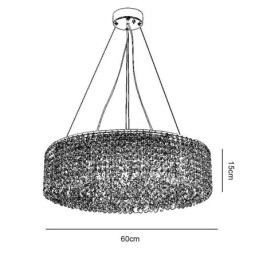 Moderný krištáľový luster Európska luxusná dekoratívna stropná lampa s 12 svetlami