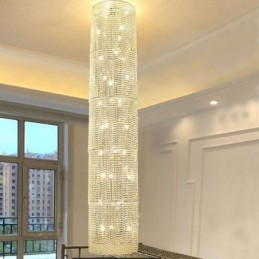 Luxusný krištáľový luster Moderné dekoračné stropné svietidlo s 36 svetlami