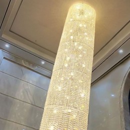 Luxusný krištáľový luster Moderné dekoračné stropné svietidlo s 36 svetlami